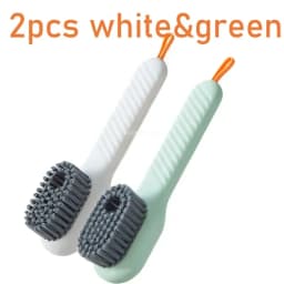 Multifunction Cleaning Shoe Brush Soft Automatic Liquid Shoe Brush Long Handle Liquid Clothes Brush Household Cleaning Tools