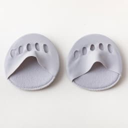Five Toes Forefoot Pads for Women High Heels Half Insoles Foot Pain Care Summer Thin Breathable Ice Silk Invisible Socks Inserts