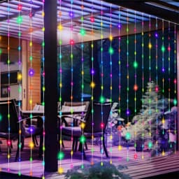 3/6m Curtain LED String Lights Garland Battery Power Festoon 8 Modes Fairy Garland Lights Christmas Decoration for Bedroom Home