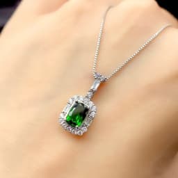 Big Bling Water Drop Pendant Real 925 Sterling Silver Long Chain Necklace for Women Fashion Jewelry Cute Statement Necklace