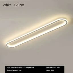 Long Strip LED Ceiling Lights Modern Simple Corridor Aisle Balcony Cloakroom Bedroom Porch Lamp Home Indoor Decor Lighting Lamps