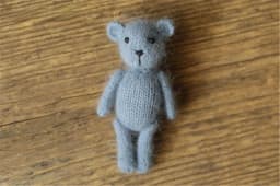 Newborn Photography Props Handmade Dolls Knitted Rabbit Bear Baby Photography Studio Accessoires