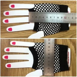 2 Pair/set Black Ladies Sexy Gloves Mesh Net Fishnet Gloves Hollow Fingerless Gloves Night Club Lolita Costume Punk Mittens