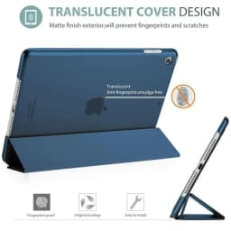 For iPad Pro 11 M5 M4 12.9'' 10th 10.9'' 7 8 9th 10.2'' Case Ultra Slim Lightweight Stand Case with Translucent Frosted Cover