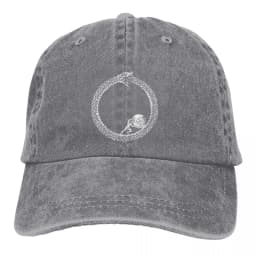 Sisyphus In An Ouroboros Snake Unisex Philosophy Existentialists Baseball Cap Men Hats Women Visor Protection Snapback Meme Caps