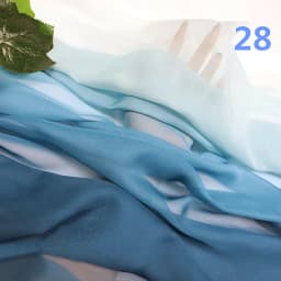 Rainbow Gradient Color Chiffon Fabric 30D Organza Tulle Fabric For Diy Ancient Style Hanfu Wedding Dress Stage Party Decor
