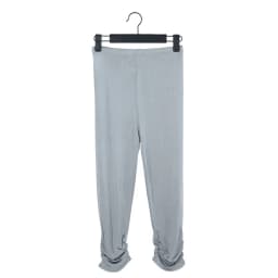 Summer women's silk double-sided knitting Capris bottoming pants mulberry silk casual pants slim pants 3101