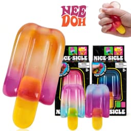 Needoh Schylling Duang Cube Sensory Toy, Gradient Popsicle Stress Relief Cube, Calms Anxiety, Boosts Focus & Aids ADHD