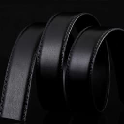 New Men's Alloy Automatic Buckle Belt High Quality Golden Buckle Business Casual Width 3.5cm Belts (Only Can Match Our Belt)