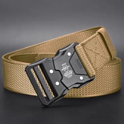 Tactical Waist Belt - Durable Automatic Buckle, Perfect for Outdoor Adventures, Unisex Accessories for Men and Women