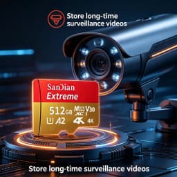 High-Speed Storge SD Card 128GB Original Micro TF Card 512GB Class 10 High Speed Transfer for Camera/PC/Phone
