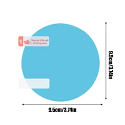 1 Pair Car Rear View Mirror Waterproof Film Car Rearview Mirror Rain Film Clear Sight In Rainy Days Auto Accessories