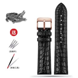 Alligator Watch Strap 12mm 14mm 15mm 16mm 17mm 18mm 19mm 20mm 21mm 22mm Black Brown Blue Crocodile Skin Watchband for Any Brands