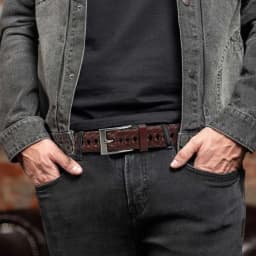 Men Belts High Quality Genuine Leather LONG Large Pin Buckle Metal Automatic Buckle High Quality Casual for Jeans Women Strap