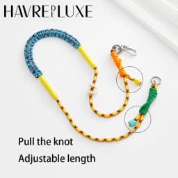 Outdoor Multicolor Rope Braided Bag Strap Handbag Modification Crossbody Strap Detachable Bag Shoulder Belt Strap Replacement