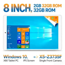Drop Shipping 8 INCH 4GB RAM+64GB ROM T10 Onda Windows 10 Tablet PC Flash Sales Z3735F CPU 1280*800 Pixel Quad Core