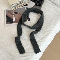 Multi-material Color Blocking Stripe Scarf Decoration Knitted Irregular Tassel Scarves Women Autumn And Winter Soft Scarf