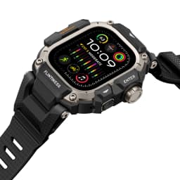 Rugged Band with Case for Apple Watch 49mm 46mm 44mm 45mm, Shockproof Bumper Strap for iWatch SE Ultra/3/2 Series 11 10 9 8 7 6