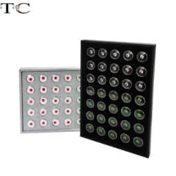 Acrylic Transparent Round Bare Diamond Box Jewelry Storage Display Tray Diamond Gem Storage Tray Counter Display Rack