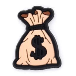 Hot 1pcs Money Shoe Charms for Crocs Accessories Charms Clog Sandals Decoration Shoe Pins Women Men Adults Party Favor
