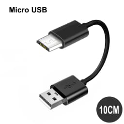 20/10cm Ultra Short USB Type C Cable 3A Male USB A to Male Type-C Data Wire Cord for Samsung Huawei Xiaomi Fast Charging Cable