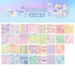 30sheets Kawaii Cartoon Mini Stickers Cute Die Cut Sticker Book Creative Decor Diary Phone Case Handmade Scrapbooking Supplies