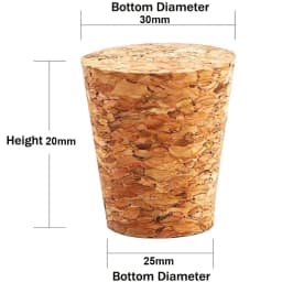 5/10pcs Wine Glass Bottle Stopper Kettle Pudding Container Cork Cap Burette Buret Tube Wood Lid Many Sizes
