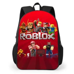 Robloxs Cartoon Peripheral Backpack for Students Bags Teens Daily Backpack Travel Rucksacks Daily Necessities