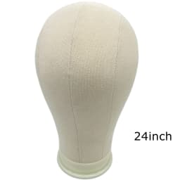 Canvas Block Head Kit Training Mannequin Wig Head Display Styling Mannequin Manikin Head Wig Stand Wig Head Stand