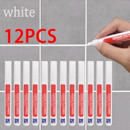 3PCS Tile Marker Tile Grout Repair Tile Grout RepairTiles Marker Joint Feeding Pen Tiles Paint Pen Erasable Whiteboard Marker