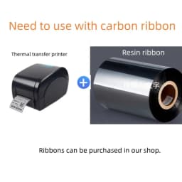 Silver Thermal Transfer Labels PET barcode adhesive sticker Waterproof Tear-proof oil-proof Thermal Transfer Ribbon Printer Stic