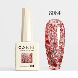 CANNI Cat Eye Gel Nail Polish and Glitter Gel 9ml HEMA TPO FREE High Gloss Quality Soak Off UV Gel Art Manicure Salon DIY Home