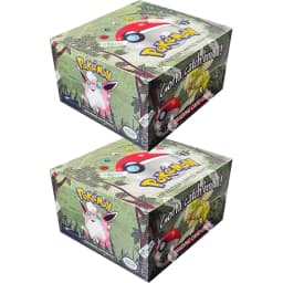 PKM Base Set Fossil Jungle Team Rocket Neo Destiny Booster Box 1999 2000 Year 1st Edition 1Box 36 Packs Proxy Game Cards Sealed