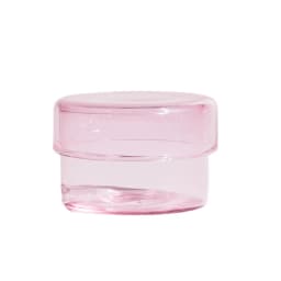 Borosilicate Jar with Lid Decorative Glass Jar Storage Container Desktop Orangizer Candle Can Candle Making Office Storage Box