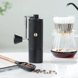 TIMEMORE C5 PRO Espresso Manual Coffee Grinder Hand Grinder Adjustable Steel Core Burr SendCleaning Brush OutdoorPortable