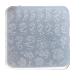 Versatile Art Mold for DIY Decorations Art Decorations Nails DIY Silicone Templates Nails Carving Moulds