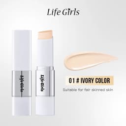 Lazy Foundation Stick, Moisturizing and Natural Concealer Makeup, Matte Makeup Base, Keep Makeup and Sweat