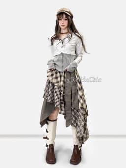 REDDACHiC Stitch Knit Lepard Hoodies Jacket Y2k Aesthetic Rhinestone Long Sleeve Top Zip Up Hooded Cardigan Vintage Fall Clothes