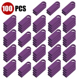 10/50/100 Pcs Free Custom Logo Metal USB Flash Drive 64GB 32GB 8GB 4GB Memory Flash USB Stick Pen Drive 128MB 512MB PenDrive 2.0