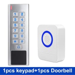 WiFi Tuya App Smart Fingerprint Door Lock Keypad RFID Card Reader Access Controler Outdoor Waterproof Door Access Control System