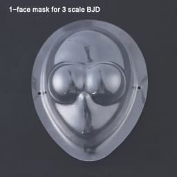 1/12 1/8 1/6 1/4 Head Clear Silicone Wig Cap Protection Cover Makeup Transparent Protection Cover for BJD Doll 2023 new