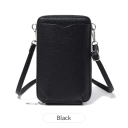 PU Soft Leather Women's Handbag Fashionable Multi Functional Phone Bag Diagonal Strap Single Shoulder Coin Wallet