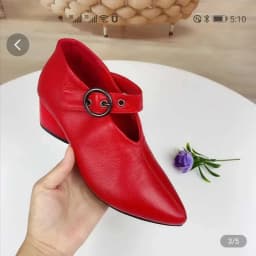 Women's V-neck Ankle Boots Ladies Big Size 34-43 Designer Shoes Heel with Heart-shaped Women Autumn Hook & Loop Mary Jane Boots