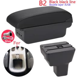 For Nissan Kicks Armrest Box Car Storage Box Interior Details Special Retrofit Parts Center Car Accessories Arm 2016-2021