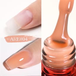 AS Rubber Base Coat UV Gel Colorful Gel Nail Polish Semi Permanent Tempered Top Coat UV LED Nail Art Manicure Nail Varnish