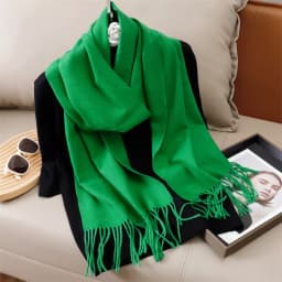 51Color Solid Women Winter Scarf Warm Thicken Cashmere Shawl Outdoor Tassels Pashmina Lady Wrap Windproof Scarves Fashion Luxury