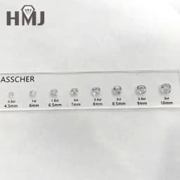 Upgraded Version Tester Tools Gemstones Diamond Tools Size Reference Color Clarity Shape Master Stone Set For Jewelry MakingHMJ