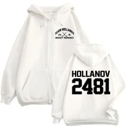 Heated Rivalry Shane Hollander Ilya Rozanov Hollanov 24 81 Zipper Hoodies Men Women Zip Up Sweatshirts Long Sleeves Jackets