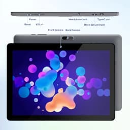 Big Sales 10.1 INCH T10 Type-C J10 Android 12 Tablet PC 4GB RAM 64GB ROM UNISOC T310 CPU Octa-Core 1.4GHz