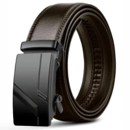Fashion Automatic Buckle Belt Large Size 105-140 150 160 170cm Belt Male PU Leather Waist Straps Male Jeans Waistband for Men
